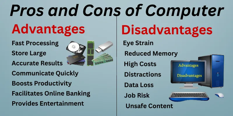 Advantages and Disadvantages of Computers
