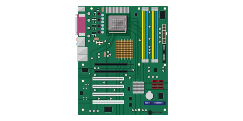 Parts of the Computer Complete Guide to Learn Every Component 4 motherboard