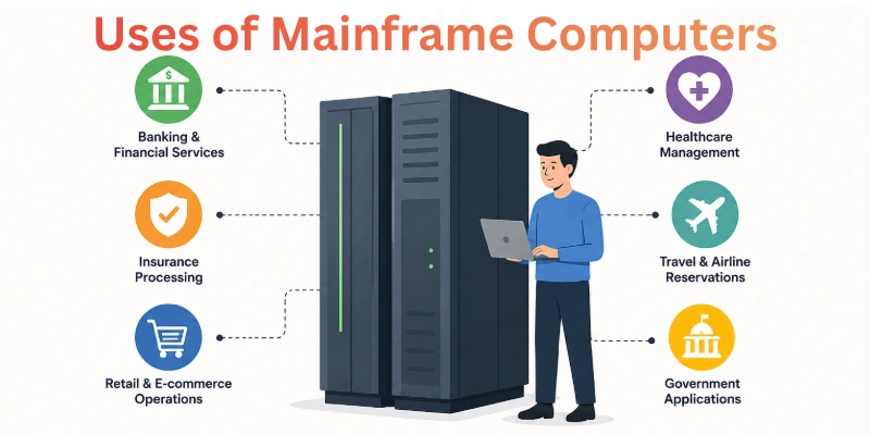 What Is a Mainframe Computer Full Guide with Key Insights 2 uses of mainframe computers